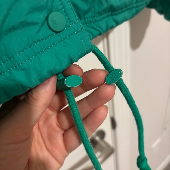 Free People Movement Women's Off The Bleachers Coaches Jacket in Lucky Charm - Picture 6 of 11